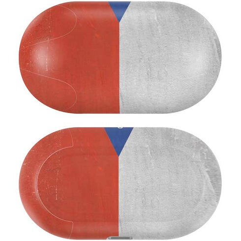 Czech Republic Flag Distressed Galaxy Buds Plus Skin